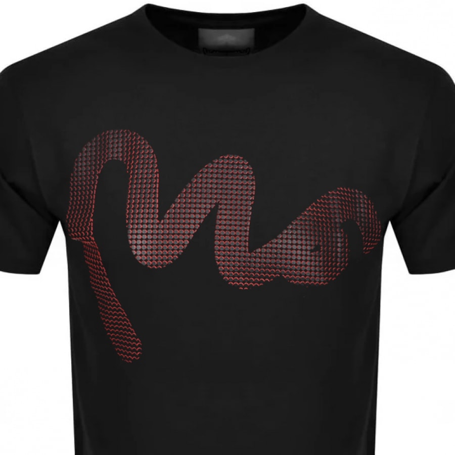Alternative Image for ProductMoney Crew Neck Shadow Node Logo T Shirt Black2